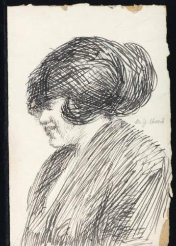 Untitled (sketch of a woman)