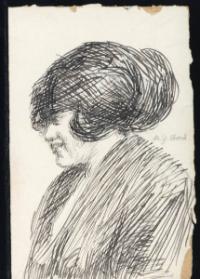 Untitled (sketch of a woman)