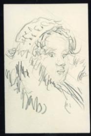 Untitled (sketch of a girl)