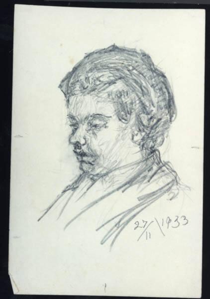 Untitled (sketch of a man)