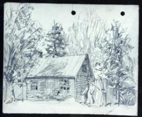 Untitled (wood house)