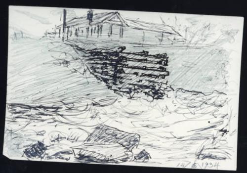 Untitled (log structure)
