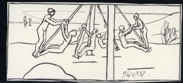 Untitled (children on swings)