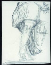 Untitled (study of a woman's legs)