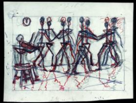 Untitled (figures dancing)