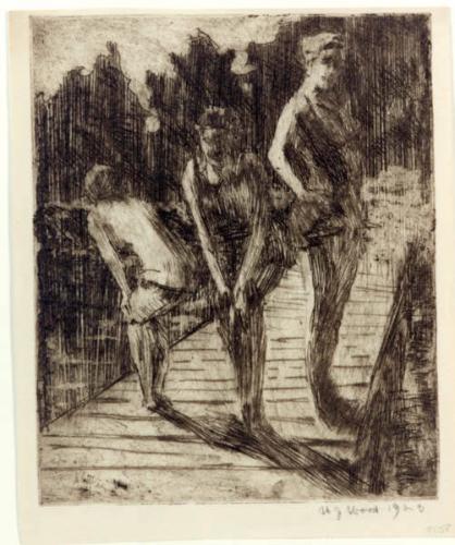 Women on a Dock