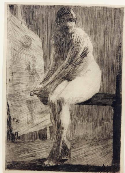 Seated Model