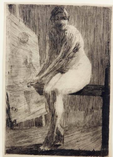 Seated Model