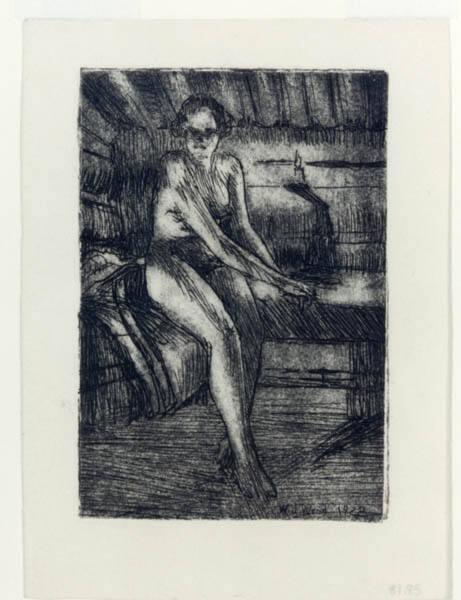 Female Nude Seated