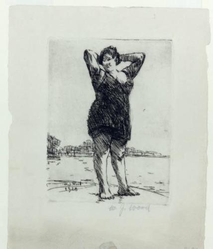 Woman at Beach