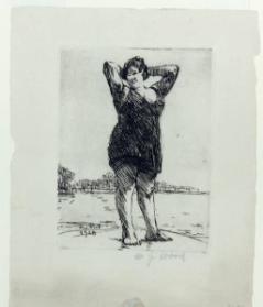 Woman at Beach