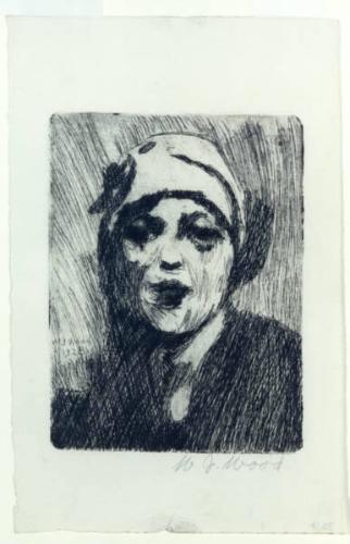 Portrait of Woman Wearing Hat