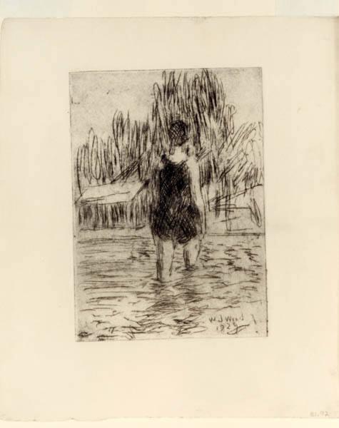 Woman Wading