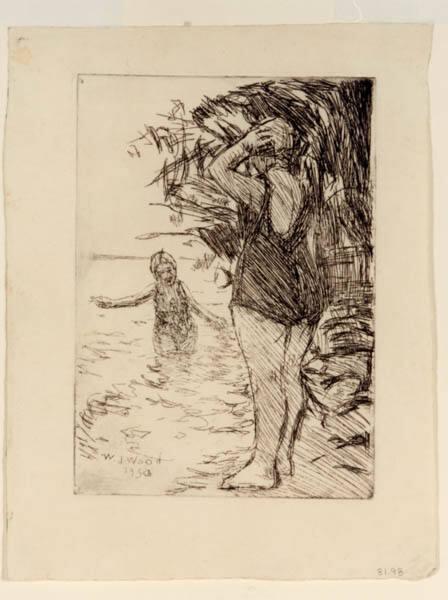 Women and Child at the Beach