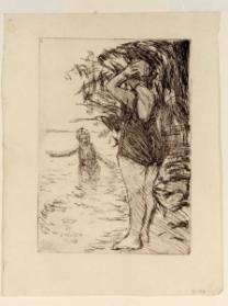 Women and Child at the Beach