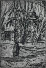 Building in Winter- Morrow House