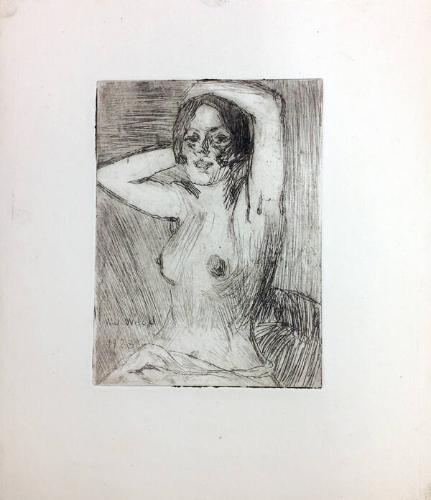 Seated Female Nude